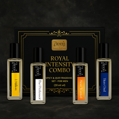 7teen Perfume Royal Intensity Combo – Spicy & Oud Fragrance Set for Men (20ml x 4)