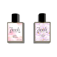 7teen Perfume Oud & Roses Duo – Oud & Roses & Saffron Oud 50ml Set