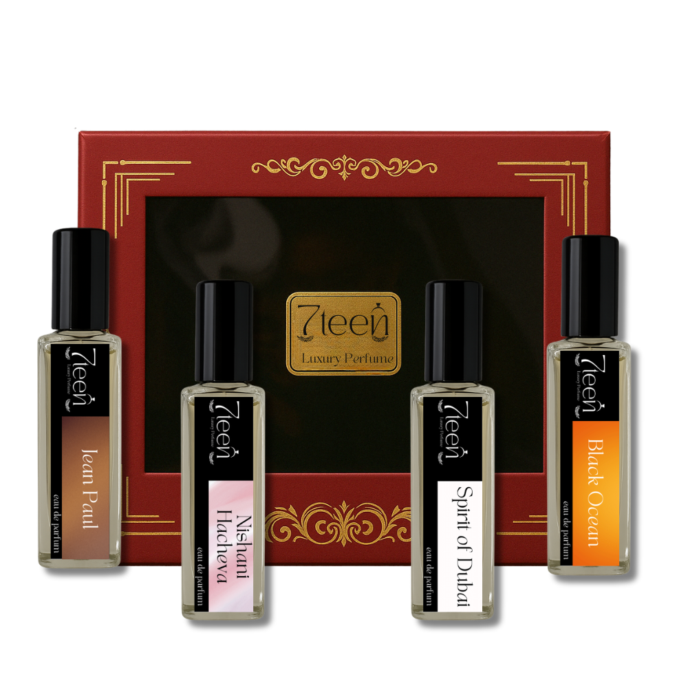 7teen Perfume Signature Mix Combo – Modern & Versatile Perfume Set for All Occasions (20ml x 4)