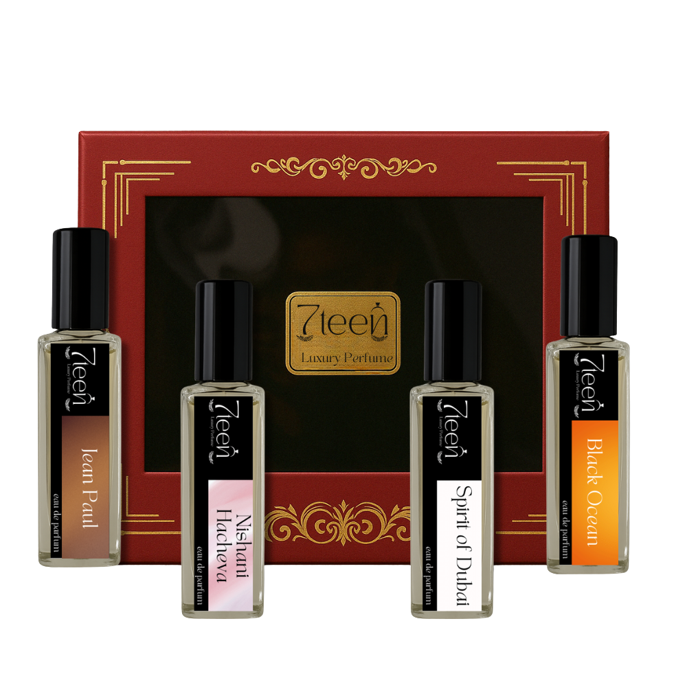 7teen Perfume Signature Mix Combo – Modern & Versatile Perfume Set for All Occasions (20ml x 4)
